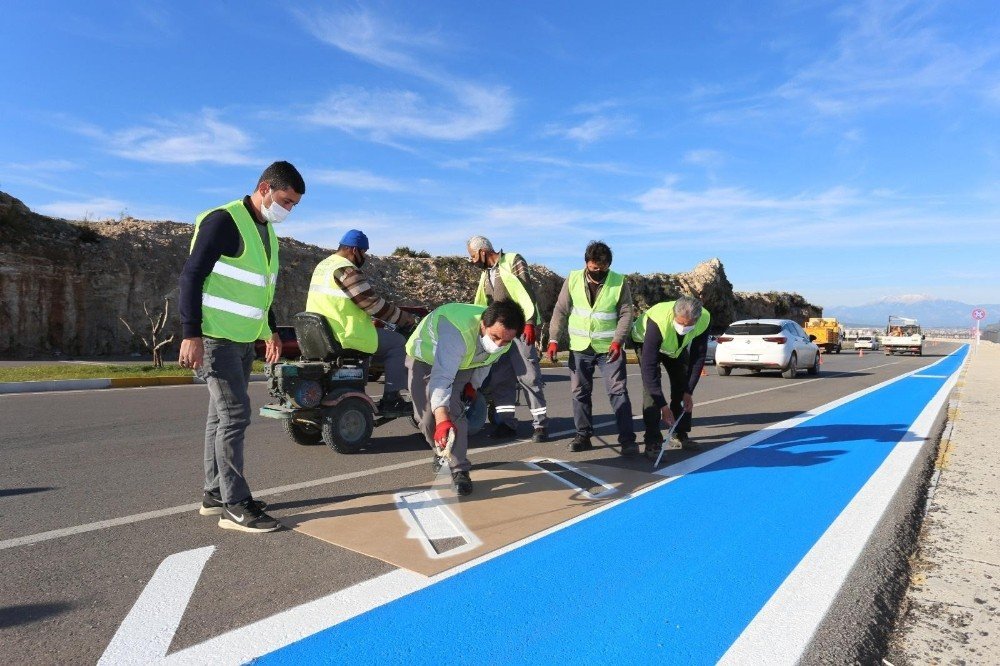 Kepez’e 10 Kilometrelik Kesintisiz Bisiklet Yolu