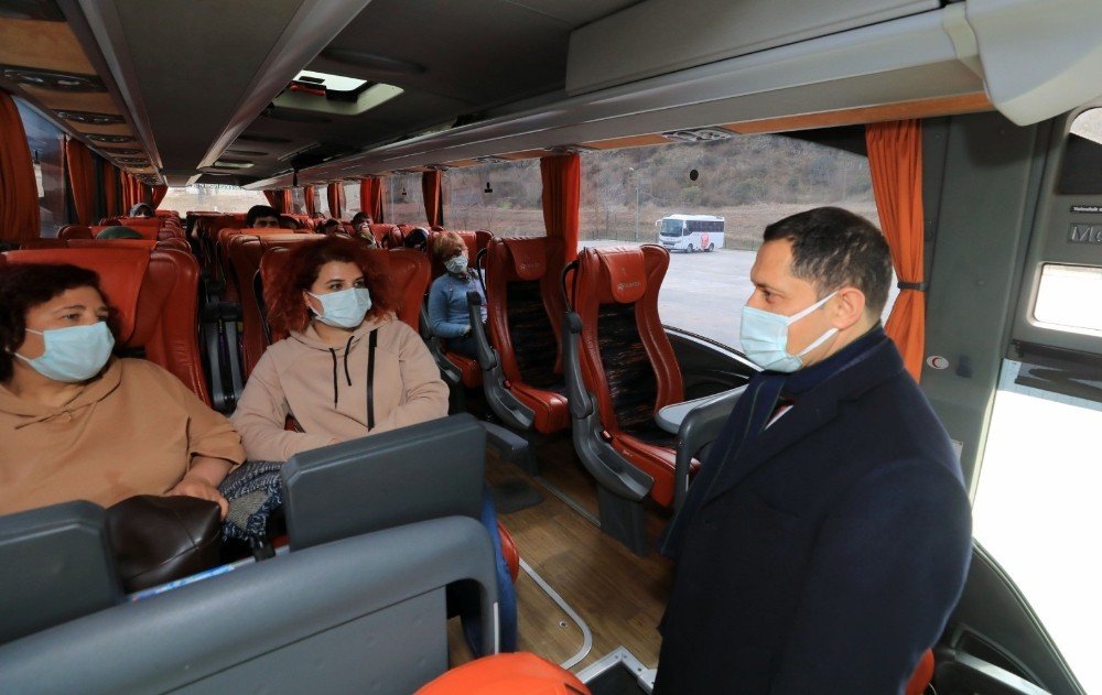Vali Masatlı’dan Yolcu Otobüsü Ve Minibüslerde Koronavirüs Denetimi