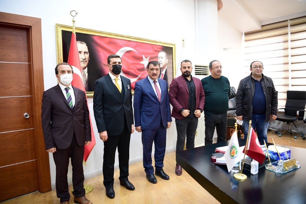 Magtad’tan Başkan Gürkan’a Ziyaret