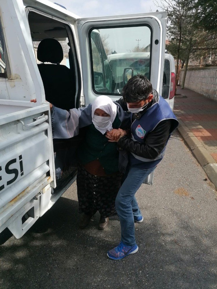 Melikgazi’de Zabıta Ekiplerinden Örnek Davranış