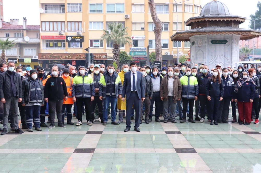 Personelinden Başkan Özcan’a Zam Teşekkürü