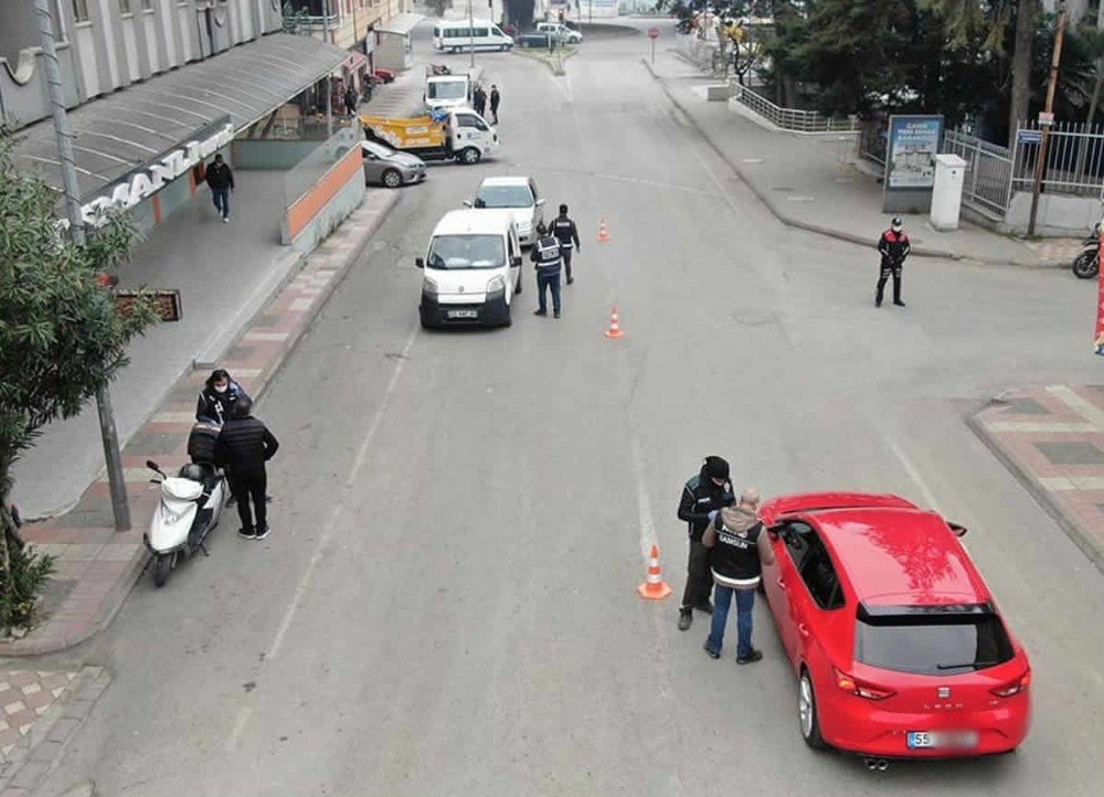 Samsun Emniyetinden Sıkı Denetim