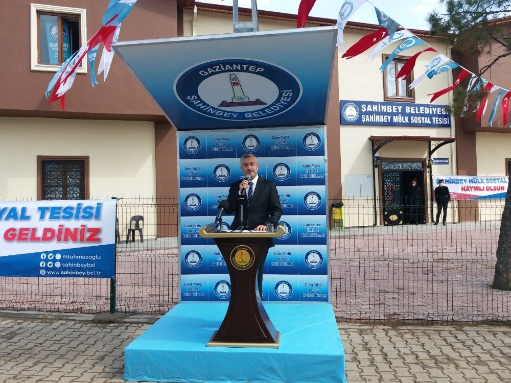 Şahinbey’den Mülk Mahallesine Sosyal Tesis