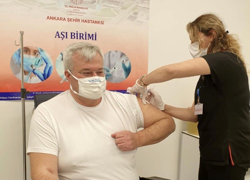 Ukrayna Büyükelçisi Sybiha: "aşılama Hızı Açısından Türkiye Dünya Ülkeleri Arasında 6. Sırada Yer Alıyor"