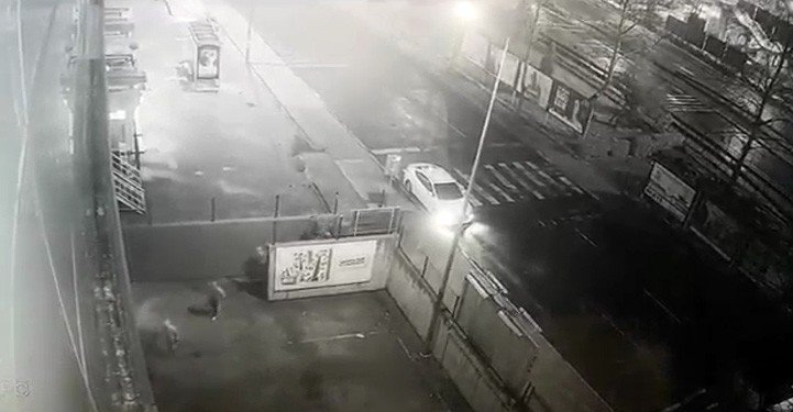 Gece Kartallarının Hırsızları Kovaladığı Anlar Kamerada