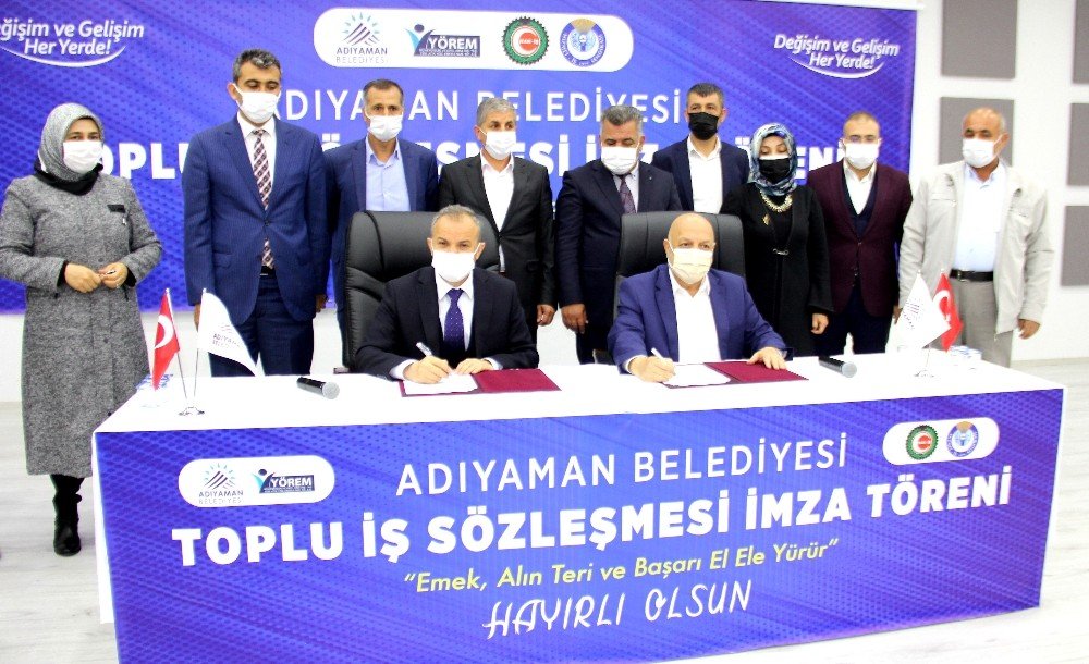 Adıyaman Belediyesi’nde Toplu İş Sözleşmesi Sevinci