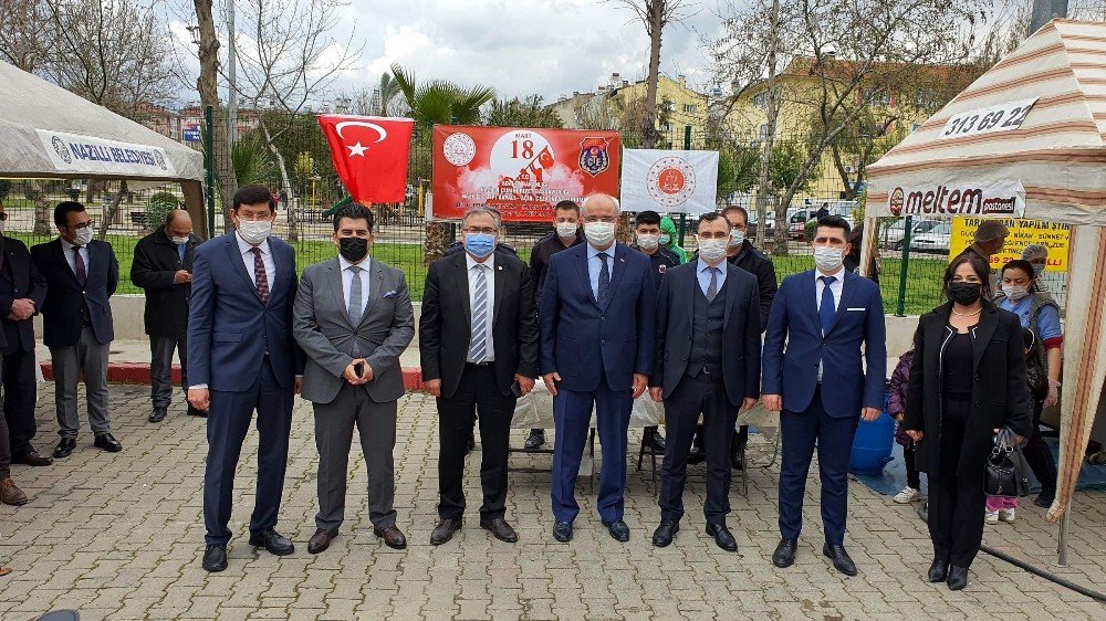 Nazilli Adalet Sarayı’nda Şehitler İçin Lokma Hayrı Yapıldı