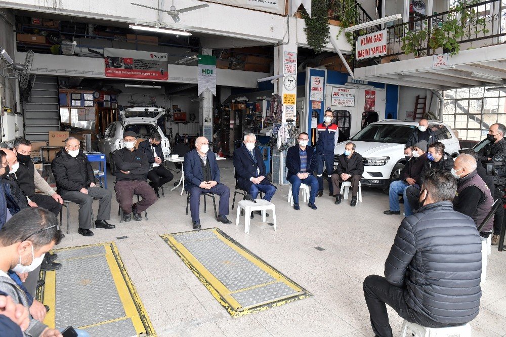 Başkan Başdeğirmen: “esnafımızın Daha Rahat Bir Ortamda İş Yapabilmelerini Sağlayacağız”