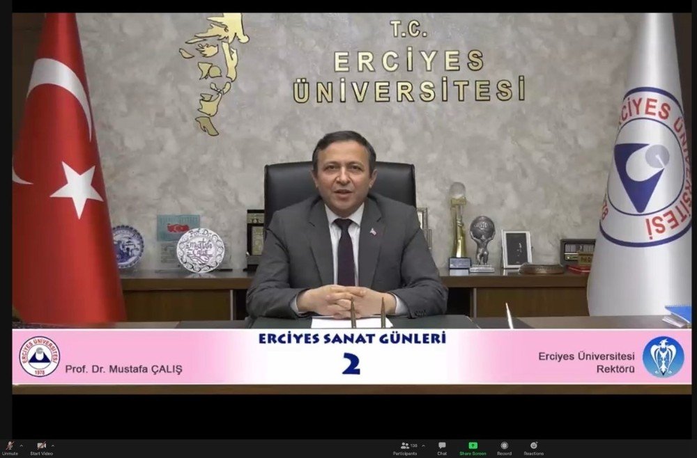 Erü’de ’2. Erciyes Sanat Günleri’ Başladı
