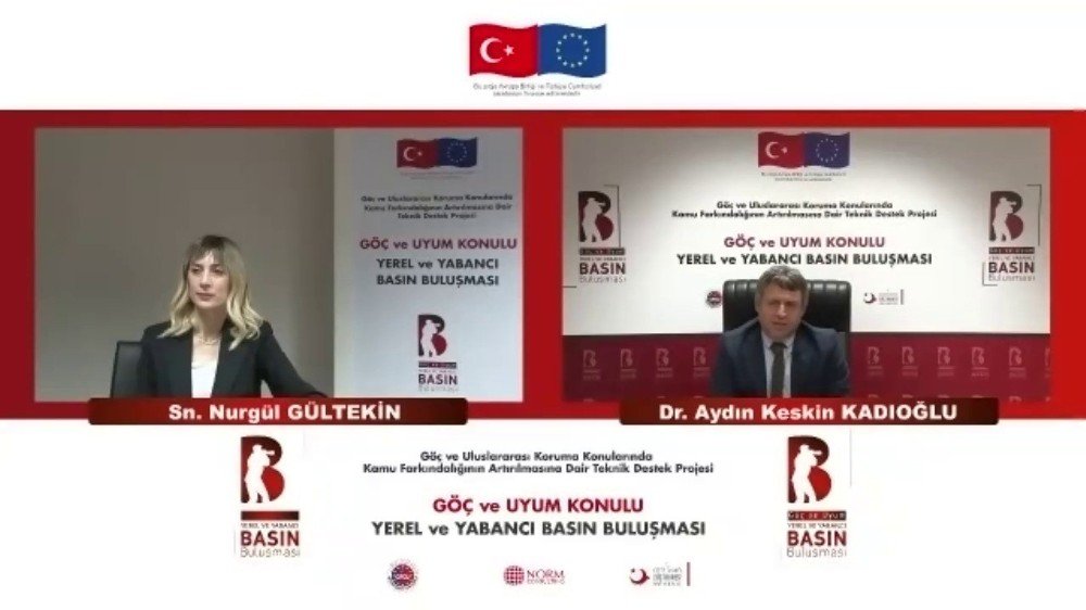 "göç Ve Uyum" Konulu Programda Yerel Ve Yabancı Basın Buluştu