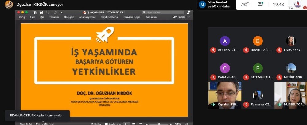 Omü’de Online Etkinlikler