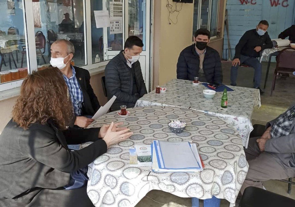 Saray’da “çiftçi Eğitim Ve Yayım” Toplantıları Devam Ediyor