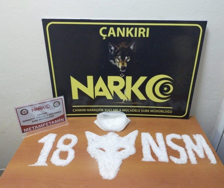 Çankırı’da Uyuşturucu Operasyonu, 1 Kilogram Metamfetamin Ele Geçirildi