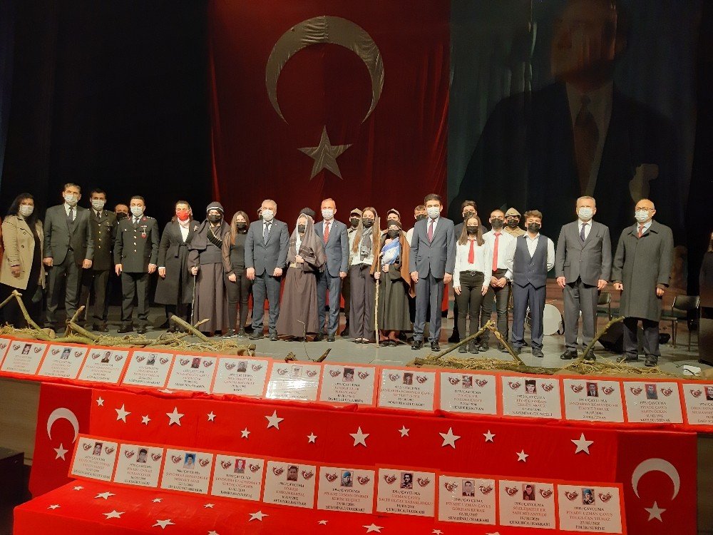 Çaycuma’da Çanakkale Zaferi Ve Şehitleri Anıldı