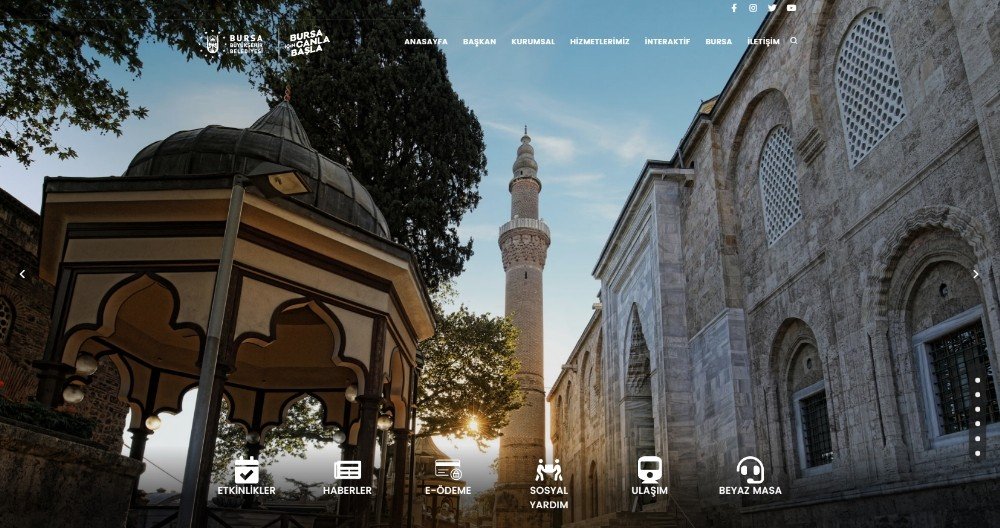 Büyükşehir’in Web Sitesi Yenilendi