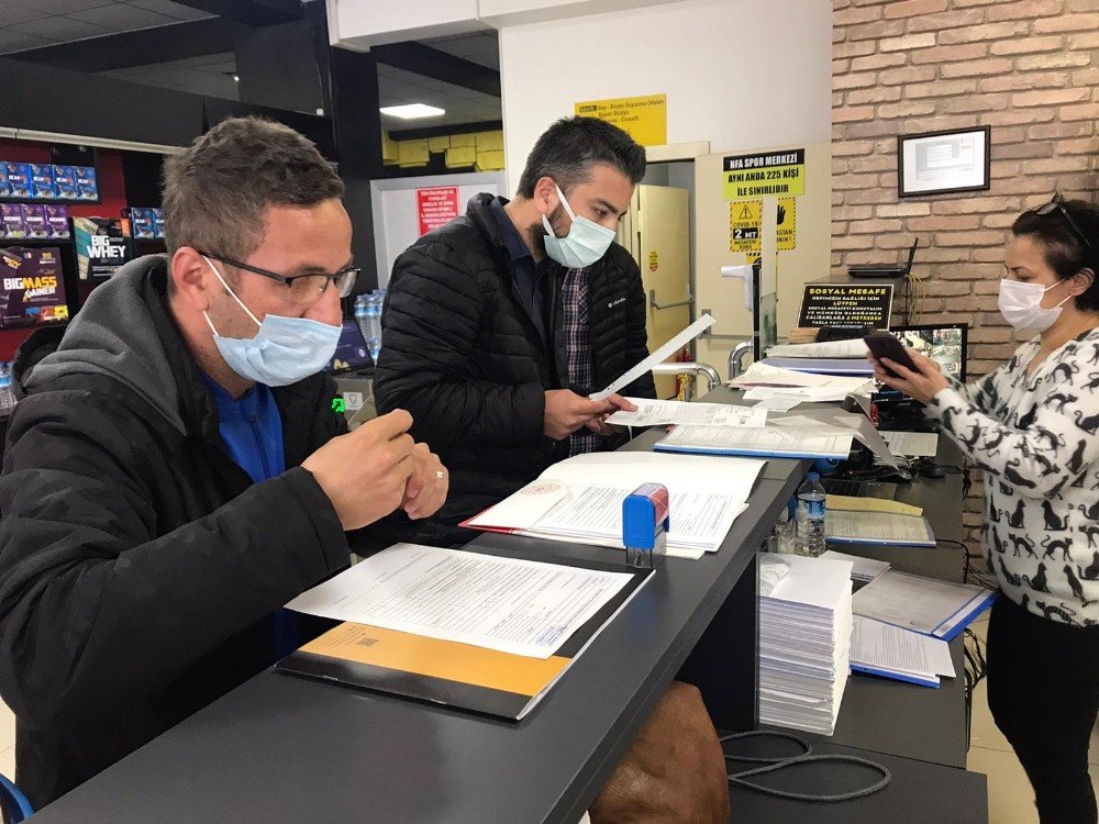 Düzce’de Spor Salonlarına Covid-19 Denetimi
