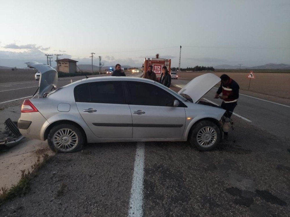 Hatay’da Trafik Kazası: 1 Yaralı