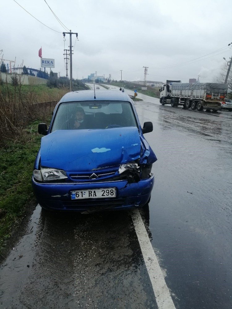 Muratlı’da Trafik Kazası: 1 Yaralı