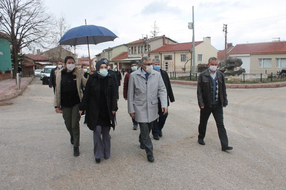 İ̇nönü’de Koronavirüs Denetimleri Devam Ediyor