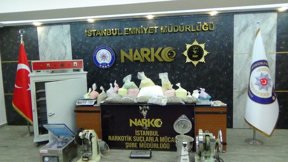 Başakşehir’de Ayakkabı İmalathanesine Uyuşturucu Operasysonu