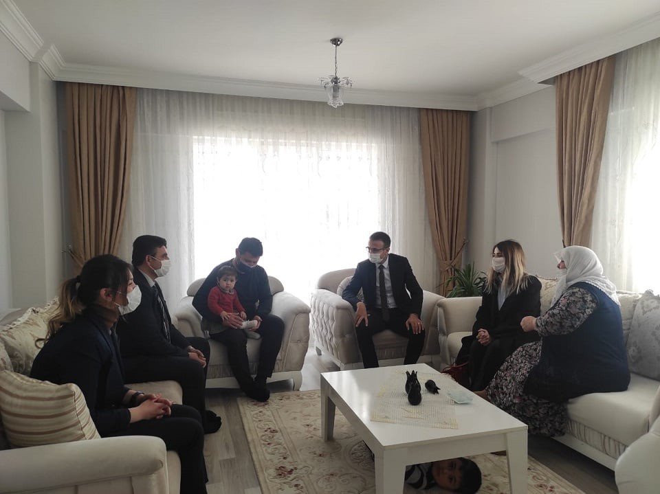 Osmancık’ta Şehit Ailelerine Ziyaret