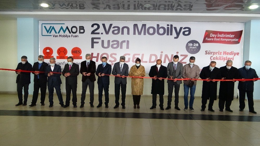 Van’da ‘i̇kinci Mobilya Fuarı’ Kapılarını Ziyaretçilerine Açtı