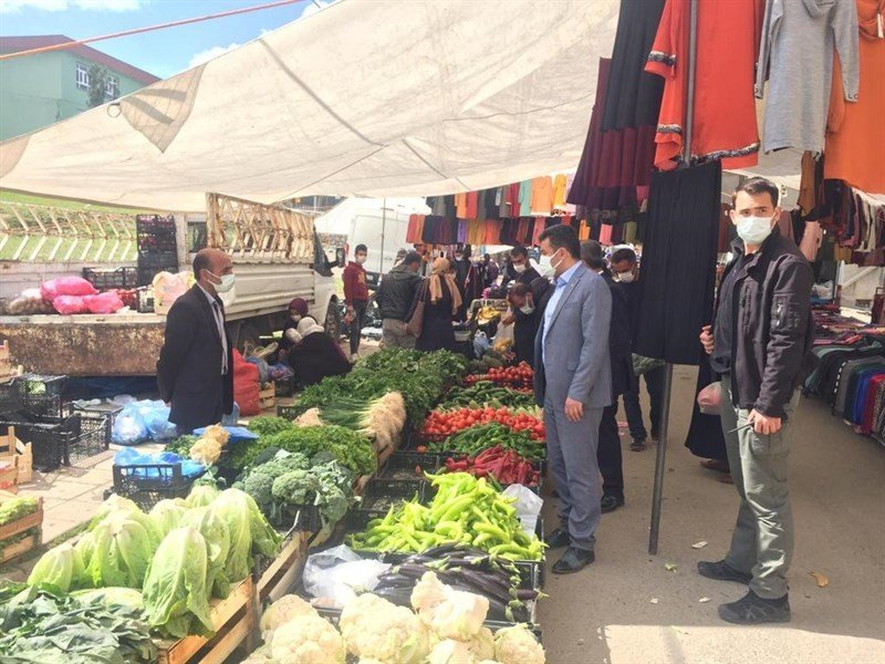 Gercüş’te Korona Virüs Denetimleri Sürüyor