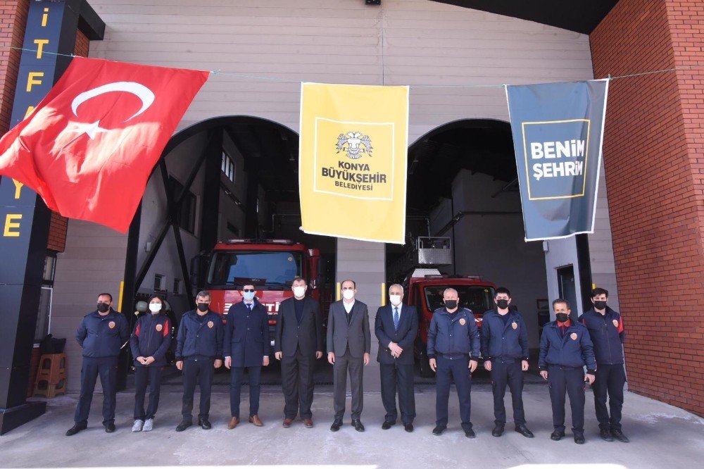 Çumra İ̇tfaiye Merkezi Açıldı