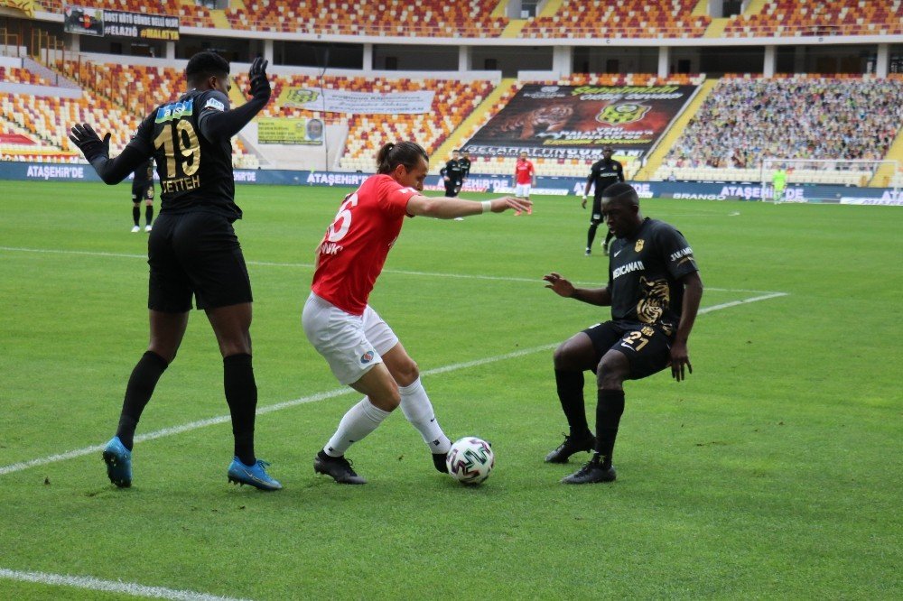 Süper Lig: Yeni Malatyaspor: 1 - Gaziantep Fk: 1 (i̇lk Yarı)