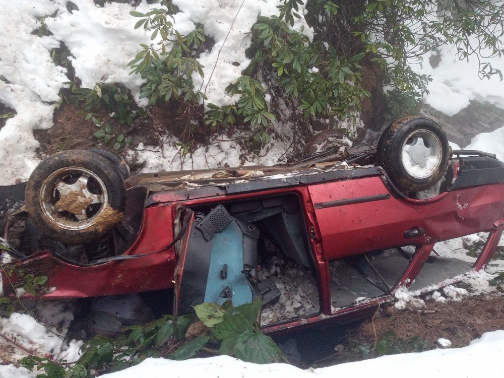 Trabzon’da Trafik Kazası: 1 Ölü, 2 Yaralı