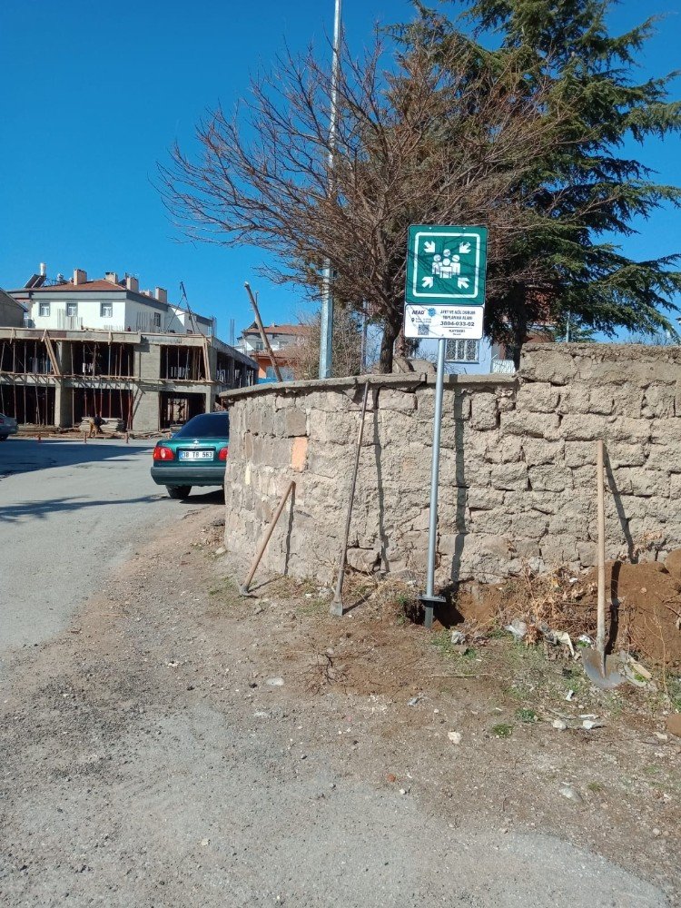 Develi’de Afet Ve Acil Toplanma Alanları Belirlendi