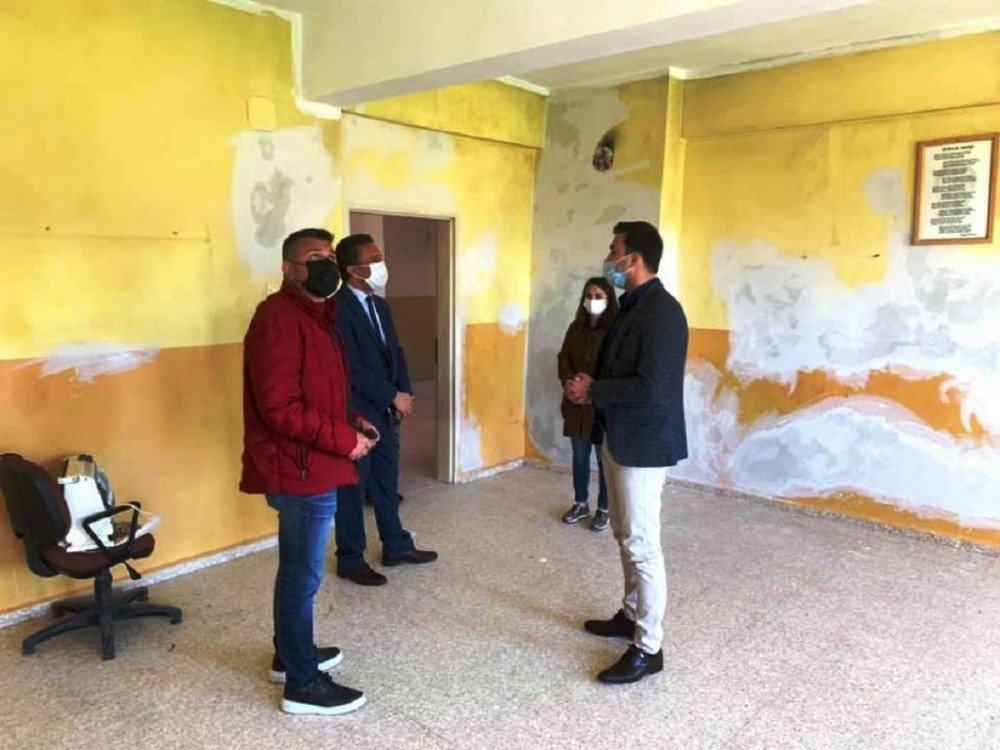 Kaymakam Kaya, Kırıklı İ̇lkokulu’nu Denetledi