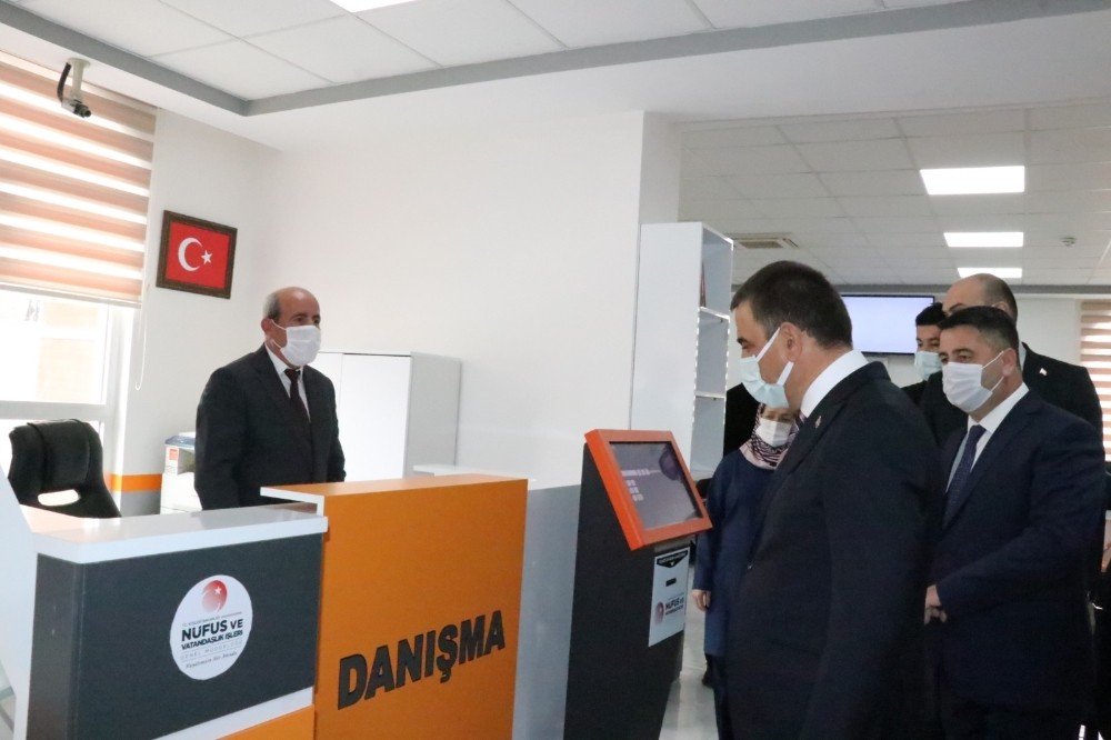 Siirt’te Nüfus Ve Vatandaşlık İ̇şleri Müdürlüğü, Yeni Konsepti İle Hizmete Girdi