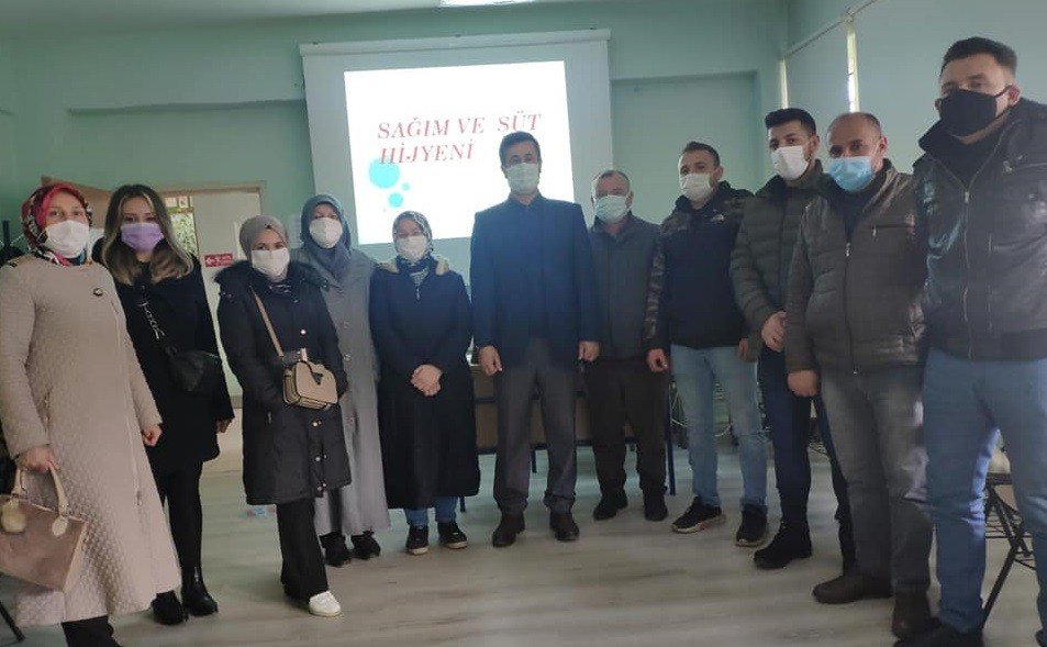 "süt Hijyeni Ve Sanitasyon" Kursu Düzenlendi