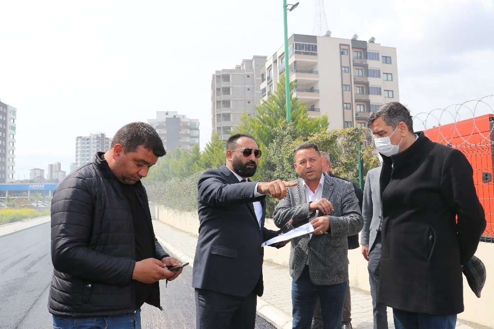 Başkan Yılmaz Asfalt Çalışmalarını İnceledi