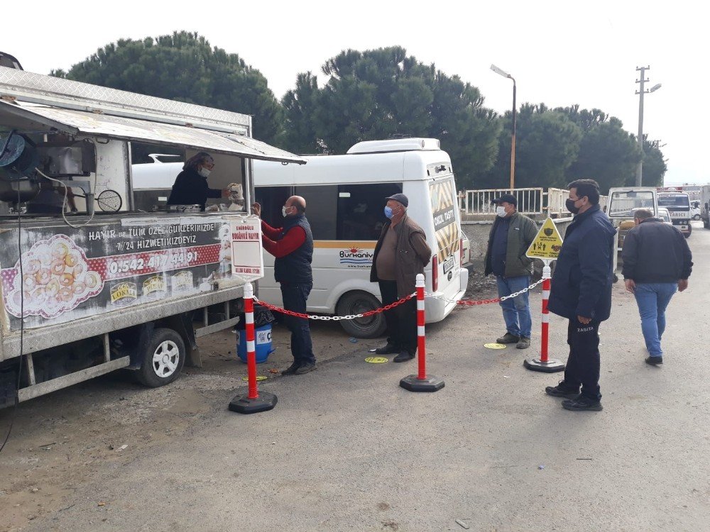 Burhaniye Belediyesi Lokmacılık Faaliyetlerini Denetledi