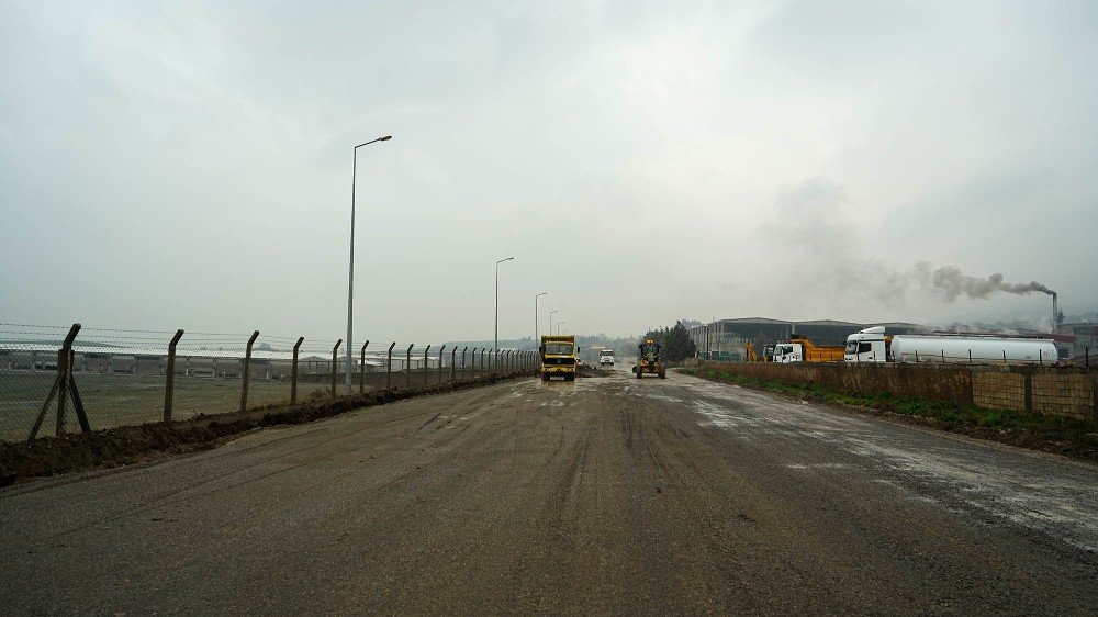 Türkoğlu’nun Yeni Bulvarında İlk Etap Tamamlandı