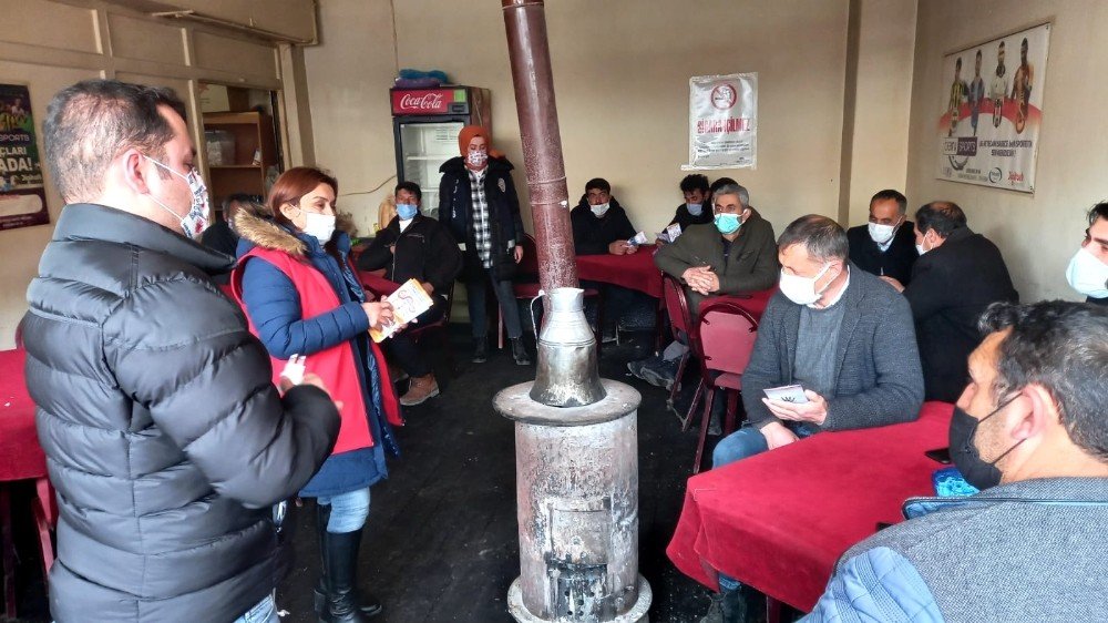 Kars’ta Kadına Şiddet Bilgilendirme Toplantıları Sürüyor