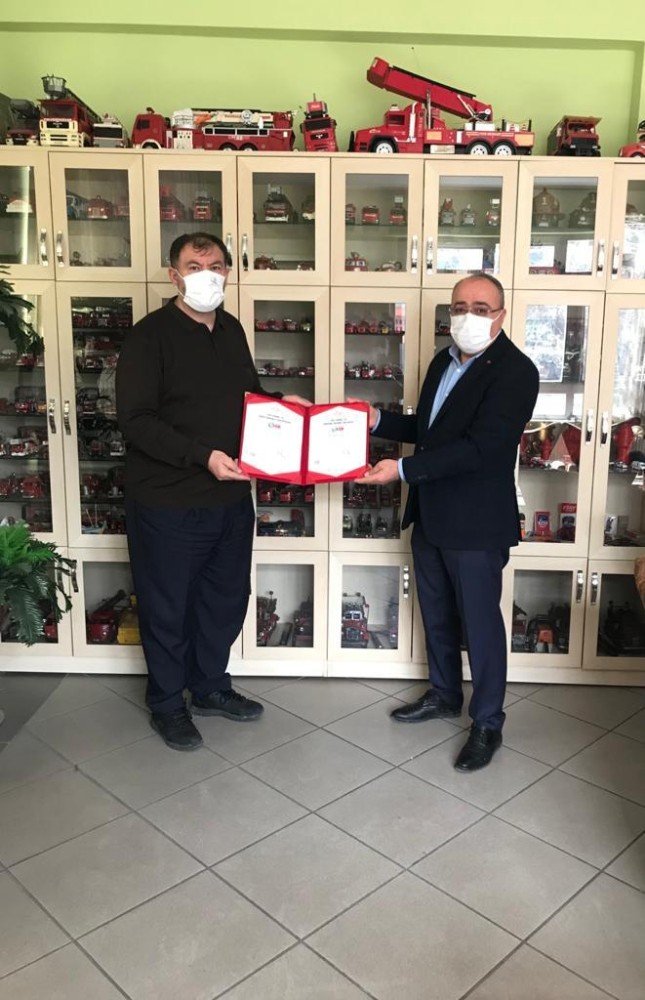 Konya İtfaiyesi Covid-19 Güvenli Hizmet Belgesi Alan İlk Teşkilat Oldu