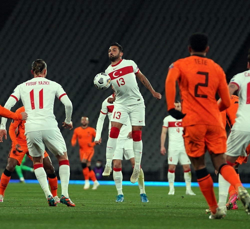 2022 Fıfa Dünya Kupası Elemeleri: Türkiye: 2 - Hollanda: 0 (i̇lk Yarı)