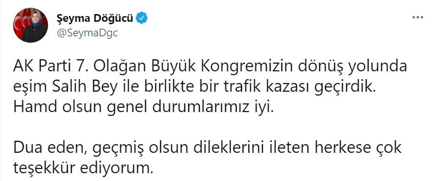 Başkan Döğücü’den Sağlık Durumuna İlişkin Açıklama