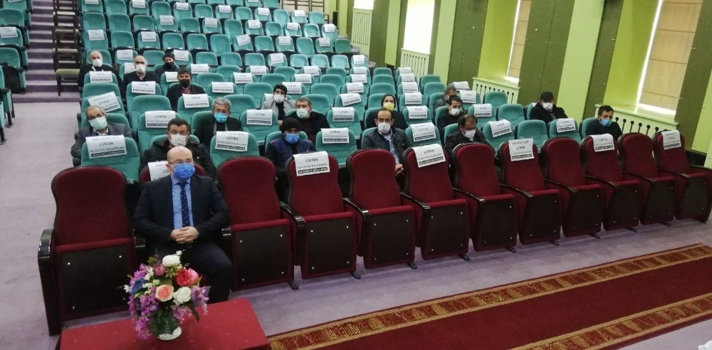 Muhtarlar Afet Risklerine Karşı Bilgilendirildi