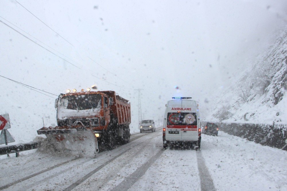 Kastamonu’da Yoğun Kar Yağışı