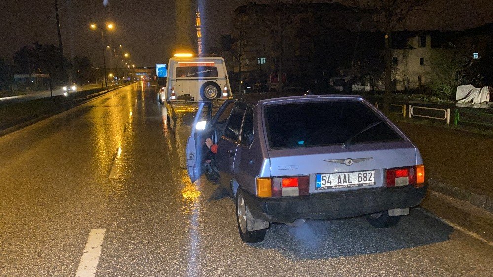 Kaçmaya Çalışan Sürücüye Aracının Değeri Kadar Ceza Kesildi