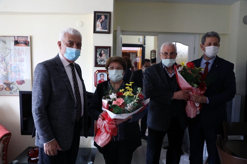 Başkan Gürün’den Yaşlılara Moral Ziyareti Z