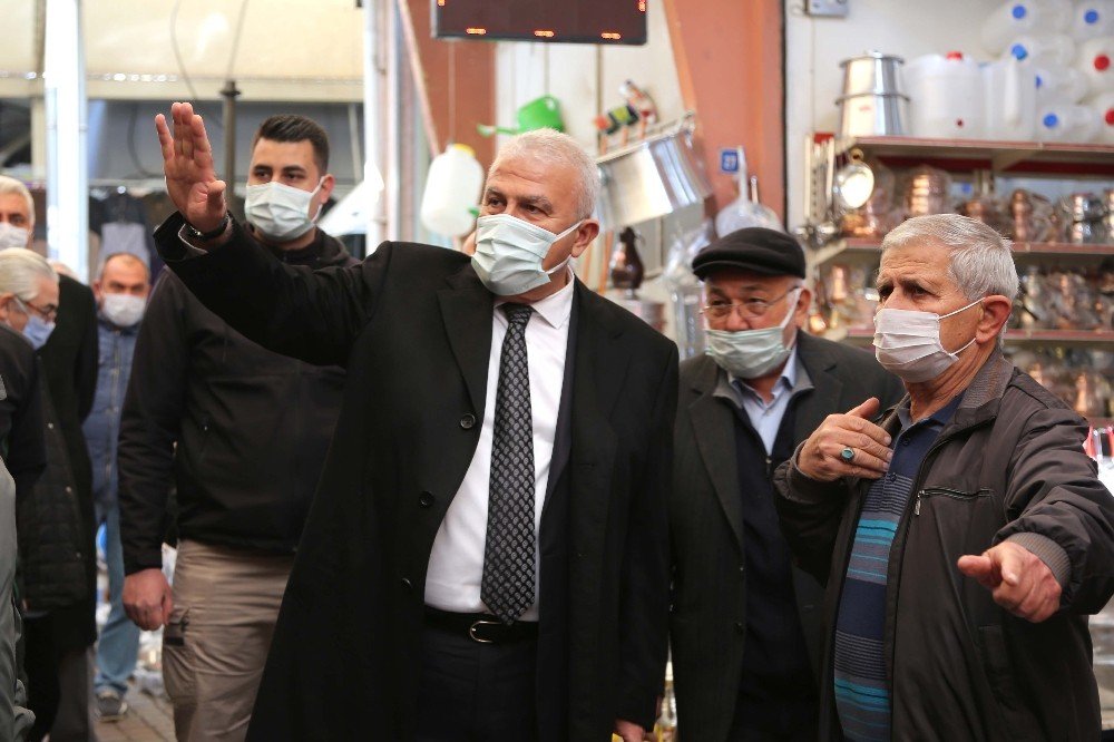 Sobacılar Çarşısının Üstü Kapatılacak