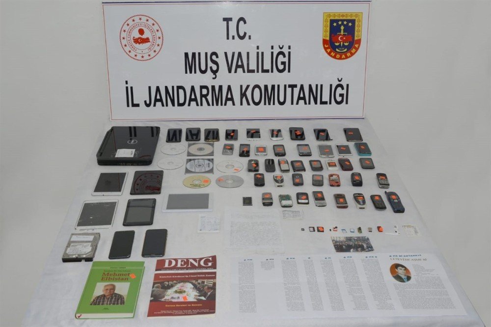Muş Merkezli 4 İlde Terör Operasyonu: 1 Tutuklama