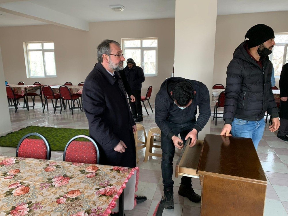 Yıldırım, Köy Taziye Evini Donamını Yaptı