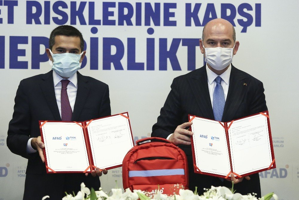 Ti̇sk İle Afad Arasında “afet Eğitim İ̇şbirliği Protokolü” İmzalandı