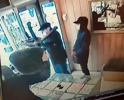 Kuyumcuya Soygun Girişimi Kamerada